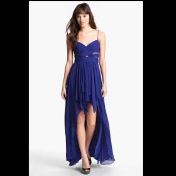 Hailey Logan by Adrianna papell high low gown cut - Picture 1 of 7